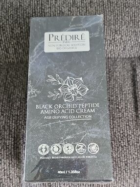 Prédiré Black Orchid Peptide Amino Acid Cream - Black
